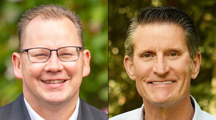 Chris Reykdal and David Olson, Candidates for State Superintendent of Public Instruction