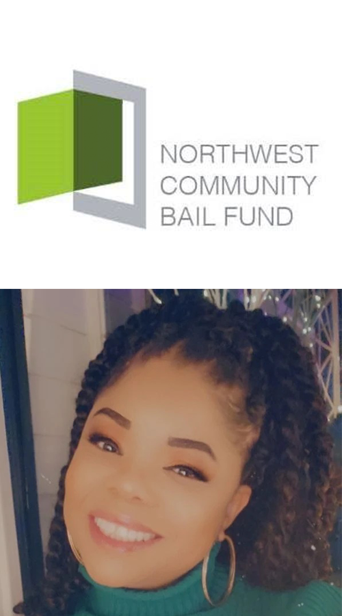 Chanel Rhymes, Director of Advocacy at the Northwest Community Bail Fund